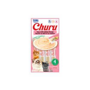 Purê Churu Atum e Salmão para Gatos 56g