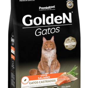 GoldeN® Gatos Castrados Salmão 1,0kg, 10,1kg