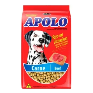 Ração Apolo Adulto Raças Médias e Grandes Carne 10,1KG