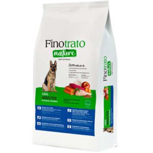 Ração Seca Finotrato Nature para Cães Adultos Raças Grandes 15kg