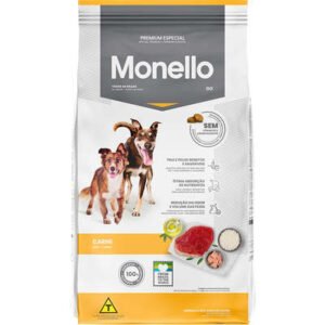 Ração Seca Monello Go Carne para Cães Adultos 15kg
