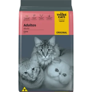 Ração Three Cats Original Gatos Adultos 10,1kg