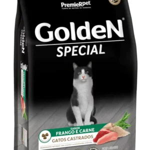 GoldeN® Gatos Castrados Special Sabor Frango e carne 10,1kg