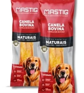 Canela bovina para cães
