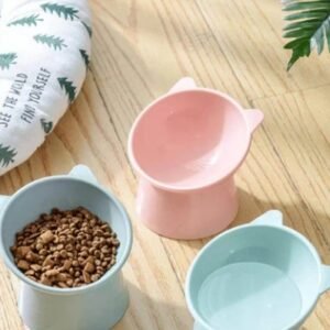 Comedouro e Bebedouro para Gatos Elevado e Ergonômico