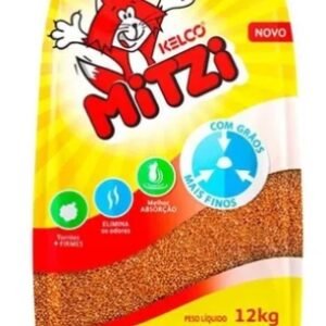 Areia Para Gatos Mitzi Kelco 12kg