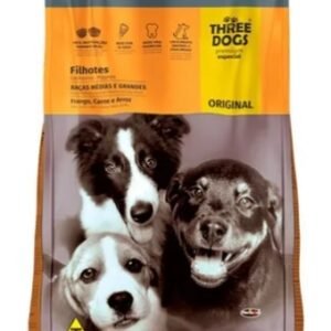 Three Dogs Original Cachorros Razas Med/gde 10 Kg