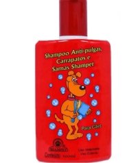 shampoo anti-pulgas,carrapatos e sarnas 250ml