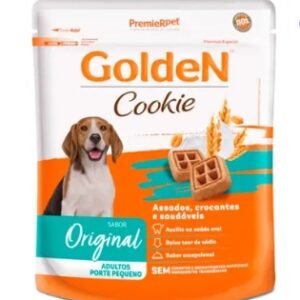 Biscoito Golden Cookie para Cães Adultos de Porte Pequeno Sabor Original 350g