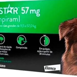 Antipulgas para Cães de 11,5 a 57 kg, Tratamento Oral Rápido