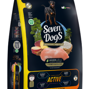 SEVEN DOGS ADULTOS ACTIVE Frango e Batata Doce 14kg