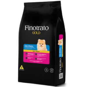 Finotrato Gold Cães Filhotes de Raças Mini e Pequenas Alimento completo para cães filhotes de raças mini e pequenas. 15kg