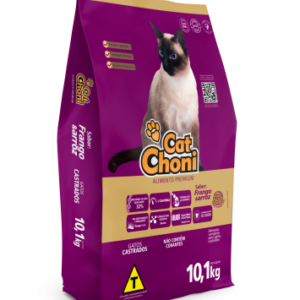 CatChoni Gatos Castrado Frango e Arroz 10,1kg
