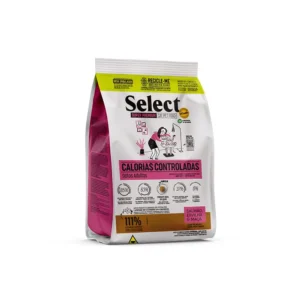 Monello Gatos Select Adultos Calorias Controladas Sabor Salmão, Ervilha e Maçã 1,5kg